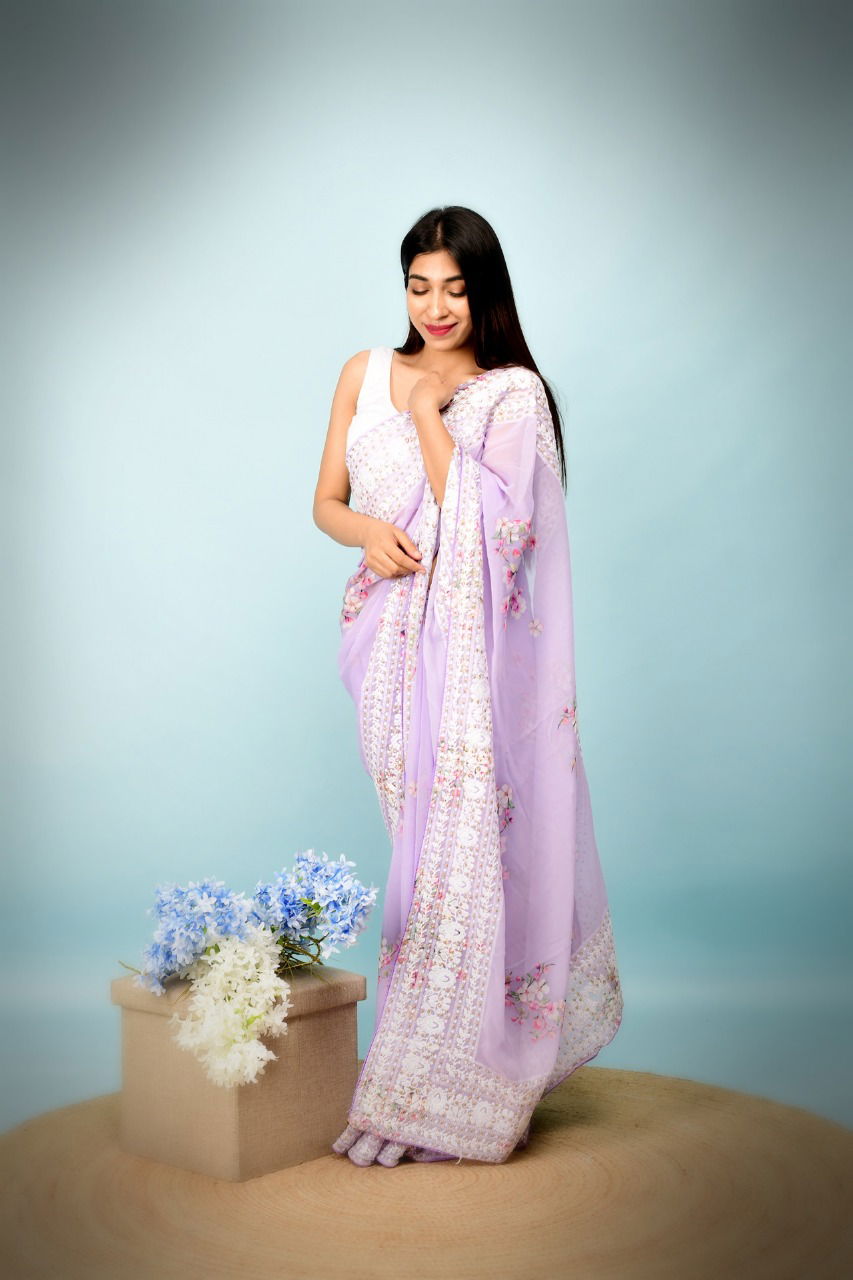 Nakshatra Party Wear Designer Wholesale Saree Collection